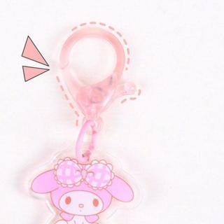 [MILOLI] 1Pcs GANTUNGAN SAN ACRYLIC Cute Keychain Ring Aksesoris Bag - F0265 - C. P0MP0MPURIN, GANCI ACRYLIC