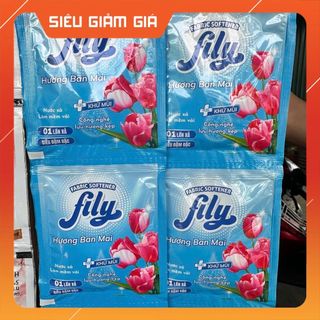 Fily Max Set 10 Dây Nước Xả Vải Ban Mai Siêu Đậm, Khử Mùi Hôi Ẩm Mốc 5 in 1, Tinh Khiết, Cải Tiến Mới!