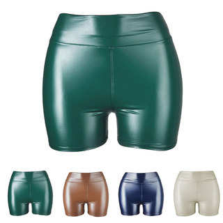 Quần da PU lưng cao nữ - Mỏng co giãn, nâng hông, phù hợp legging và quần ngắn bó sát.