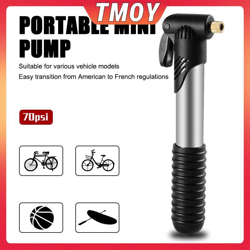 Máy bơm hơi mini cầm tay TMOY cho xe đạp và dụng cụ thể thao