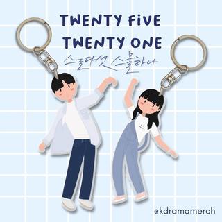 2521 TWENTY FIVE TWENTY ONE KEYCHAIN DRAMA KOREA / NAM JOO HYUK / KIM TAE RI / DRAKOR / DRAMA KOREA FANKIT /