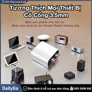 Bộ thu âm thanh Bluetooth 5.4 UDFINE HiFi cáp AUX-RCA Bộ thu âm thanh Bluetooth，Dùng nguồn điện trực tiếp từ 110V-240V