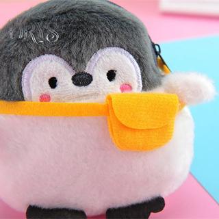 (TFT) Dễ Thương Penguin Sang Trọng Ví Mini Mềm Năng Lượng Tích Cực Chim Cánh Cụt Sang Trọng Ví Đựng Tiền Xu MỚI