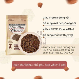 [Bịch 400g] Thức ăn hạt Doggyman Healthy Choice chó