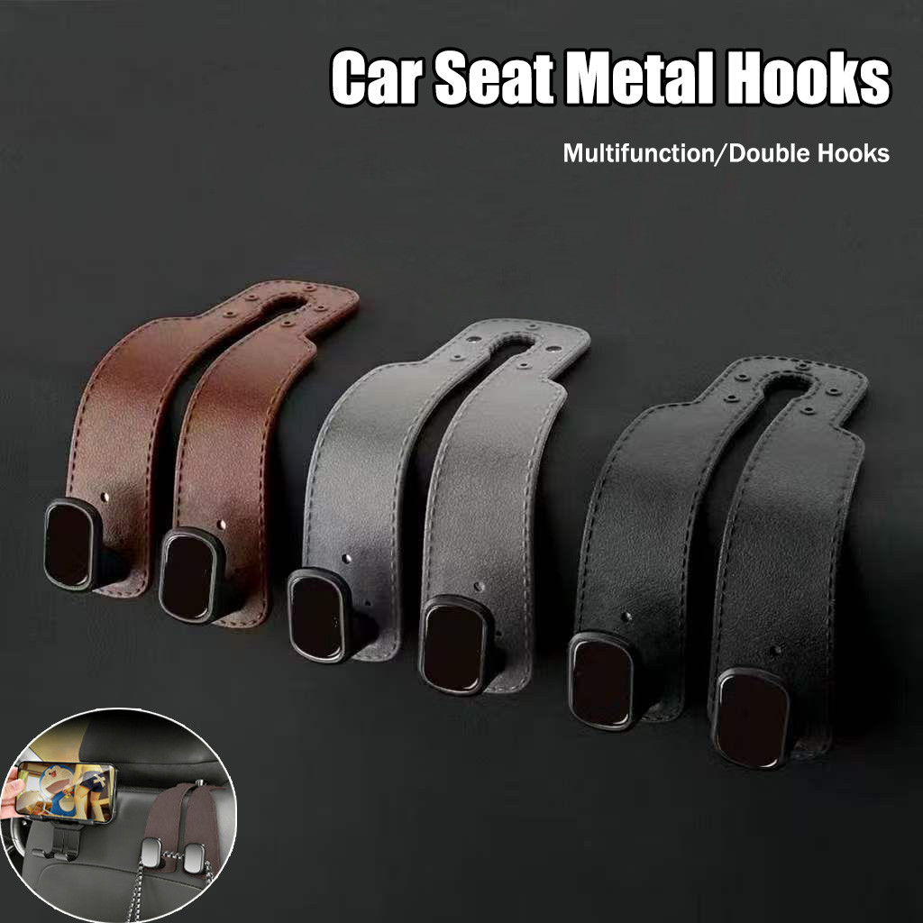Đa Năng Ghế Ô Tô Móc Lưng Lưu Trữ Đa Năng Tựa Đầu Ghế Sau Móc Treo Chịu Lực Mạnh Tựa Lưng Móc Kim Loại Phụ Kiện Bảo Quản Ô Tô