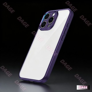 Ốp điện thoại Acrylic Cho IPhone 14 15 16 Plus 13 12 11 Pro Max Bảo Vệ Camera Ốp điện thoại Trong Suốt