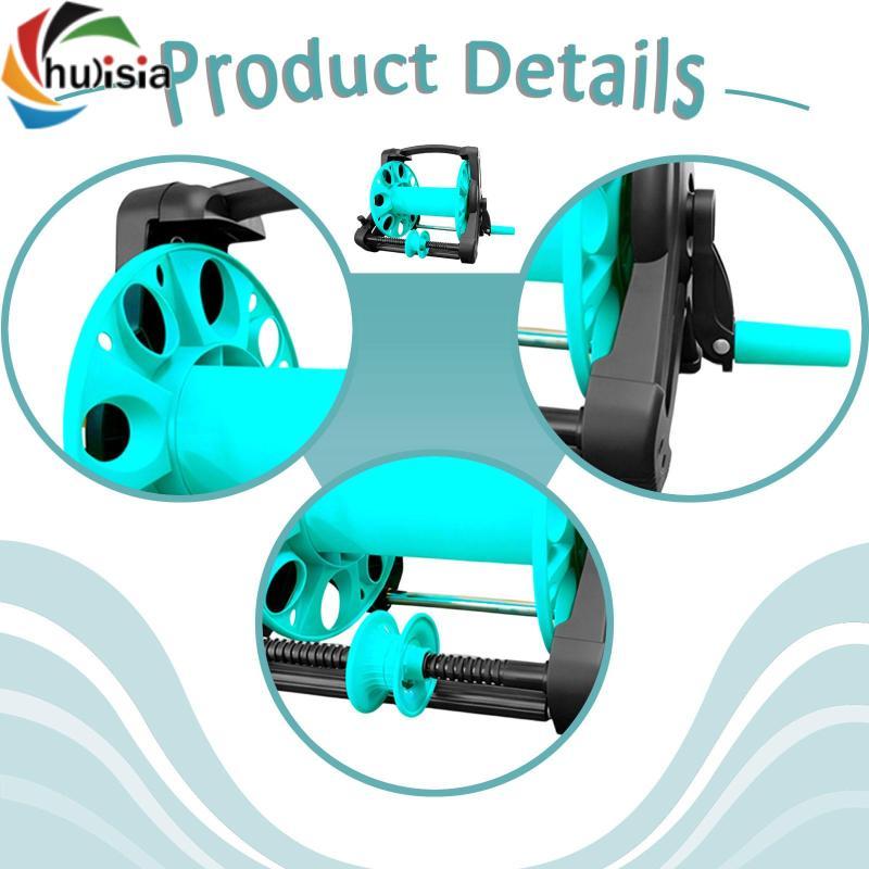 Vườn Vòi Cuộn Nước Giá Đỡ Ống Đứng Hướng Dẫn Sử Dụng Cuộn Bánh Xe Con Lăn Có Tay Cầm Giá Để Đồ Để Tưới Nước Vệ Sinh Ngoài Trời