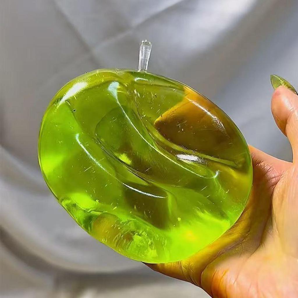 Squishy Green Apple Stress Ball Fidget Đồ chơi cảm giác phục hồi chậm Đồ chơi bóp cho trẻ em Chống căng thẳng