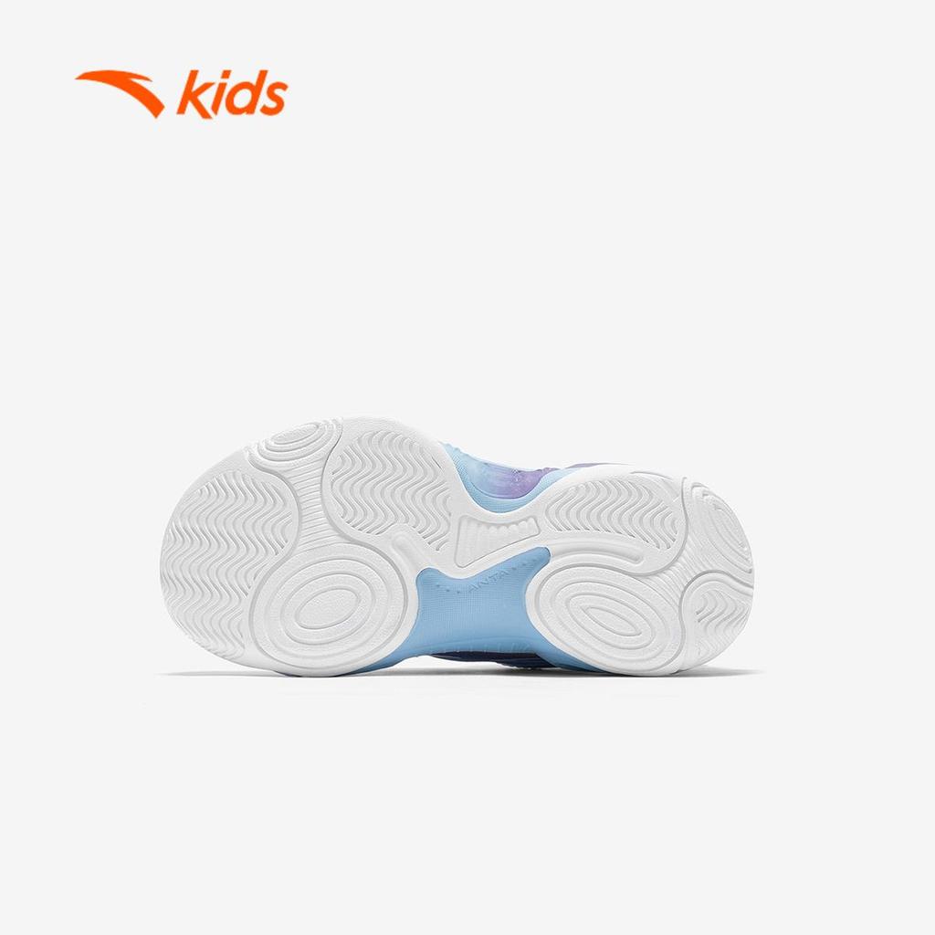 ANTA Kids Giày Bóng Rổ Bé Trai Unique Shape Bám Sàn, Chống Trượt, Êm Nhẹ, Thoáng Khí 3126B9954