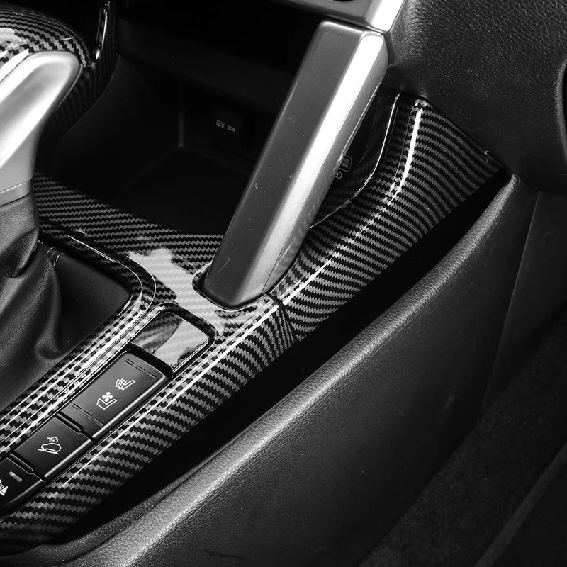 Dành Cho Xe Kia SELTOS 2021-2023 Xe Điều Chỉnh Sợi Carbon Điều Khiển Trung Tâm Bao Viền Phụ Kiện Nội Thất Ô Tô LHD