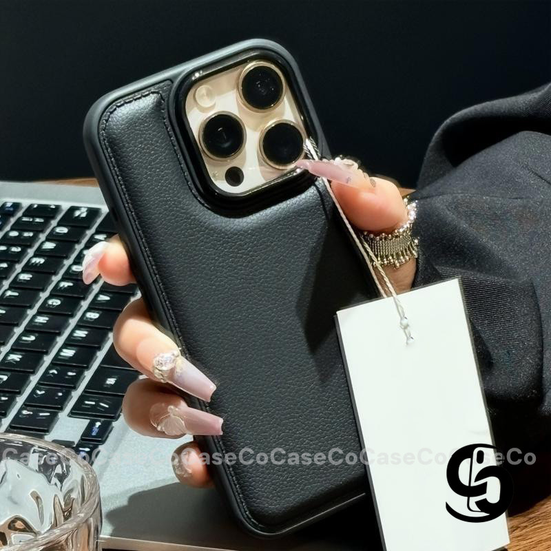 Ốp Lưng Cho IPhone 17 11 13 15 16 14 12 Pro Max Air XR X XS MAX 16 Plus Bìa mềm chống sốc đơn giản sang trọng cao cấp