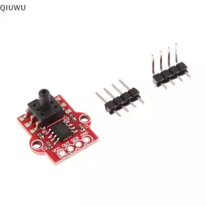 Mô-đun cảm biến áp suất QIUWU DC 3.3V 5V 0-40KPa Kết nối ống mềm 2.5MM Bảng điều khiển mực nước lỏng kỹ thuật số cho Arduino.