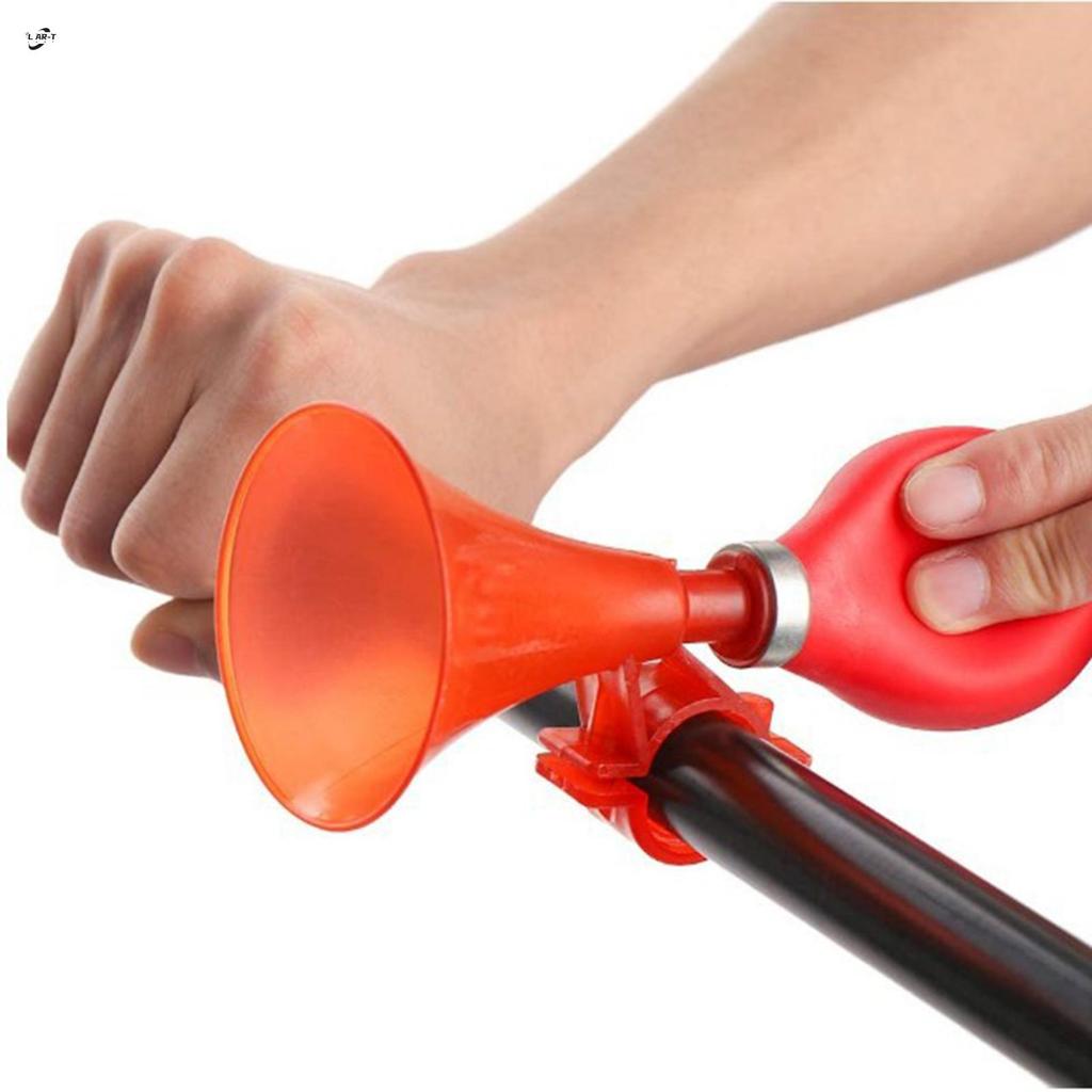 Nhựa Cổ Điển Không Khí Sừng Chuông Xe Đạp Nhiều Màu Sắc Xe Đẩy Không Khí Cho Xe Đạp Xe Xe Đạp Xe Golf