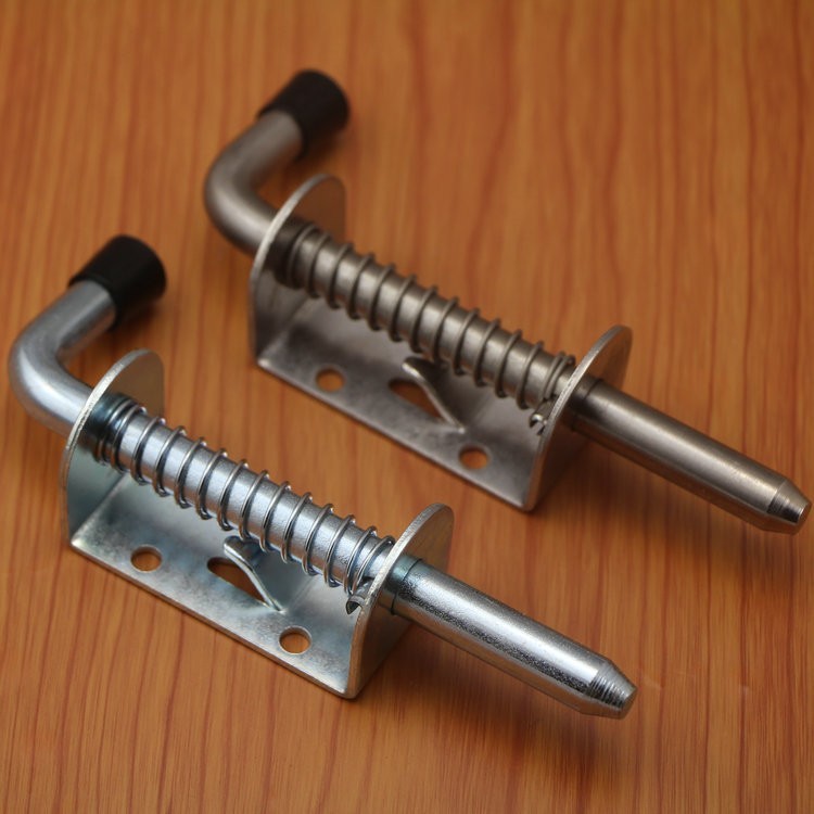 Heavy Duty Pin Sắt Mạ Kẽm Lò Xo Thiết Bị Cơ Khí Cửa Tủ Ô Tô Xe Tải Ngăn Mạ Kẽm Pin 10mm TNVW