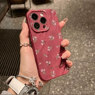 Dành Cho IPhone 17 16 15 14 13 12 11 Pro Max X XR XS Max 7 8 Plus Đơn giản hoa vỡ hoa xếp li vỏ mềm