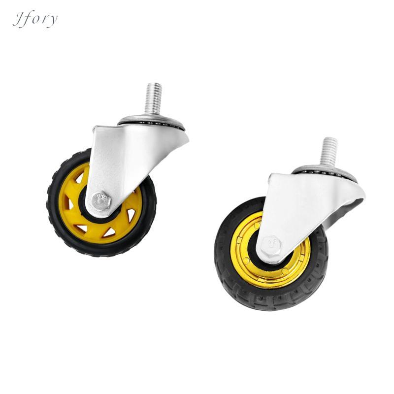 Công cụ sửa chữa bánh xe Caster Chống mài mòn thực tế với phanh khóa bên Bánh xe 360 độ Thay thế cho tủ đồ nội thất xe đẩy