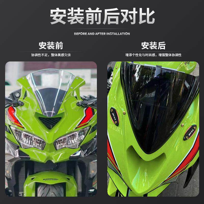 DÀNH CHO KAWASAKI ZX6R ZX4R ZX4RR ZX25R Xe Máy Gương Khối Tắt Tấm Bao Gương Lỗ Nắp CNC Nhôm Trang Trí