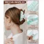 SHUPUN Kẹp Móng Vuốt Mạnh, Nơ Kẹp Vuốt Tóc Vừa, Kẹp Tóc Acrylic Chống Trơn Trượt Dễ Thương Cho Nữ