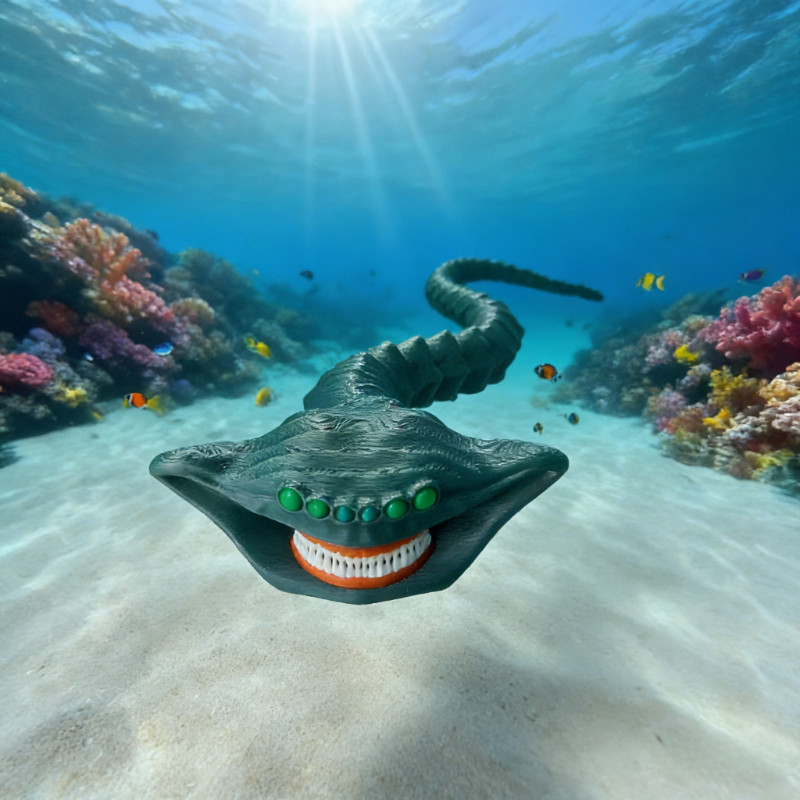 【SKISOPGO】Đồ chơi in 3D Quái vật biển Nhân vật hành động,Ma Leviathan,El Gran Maja,Quà Tặng,Đồ chơi khớp nối cho