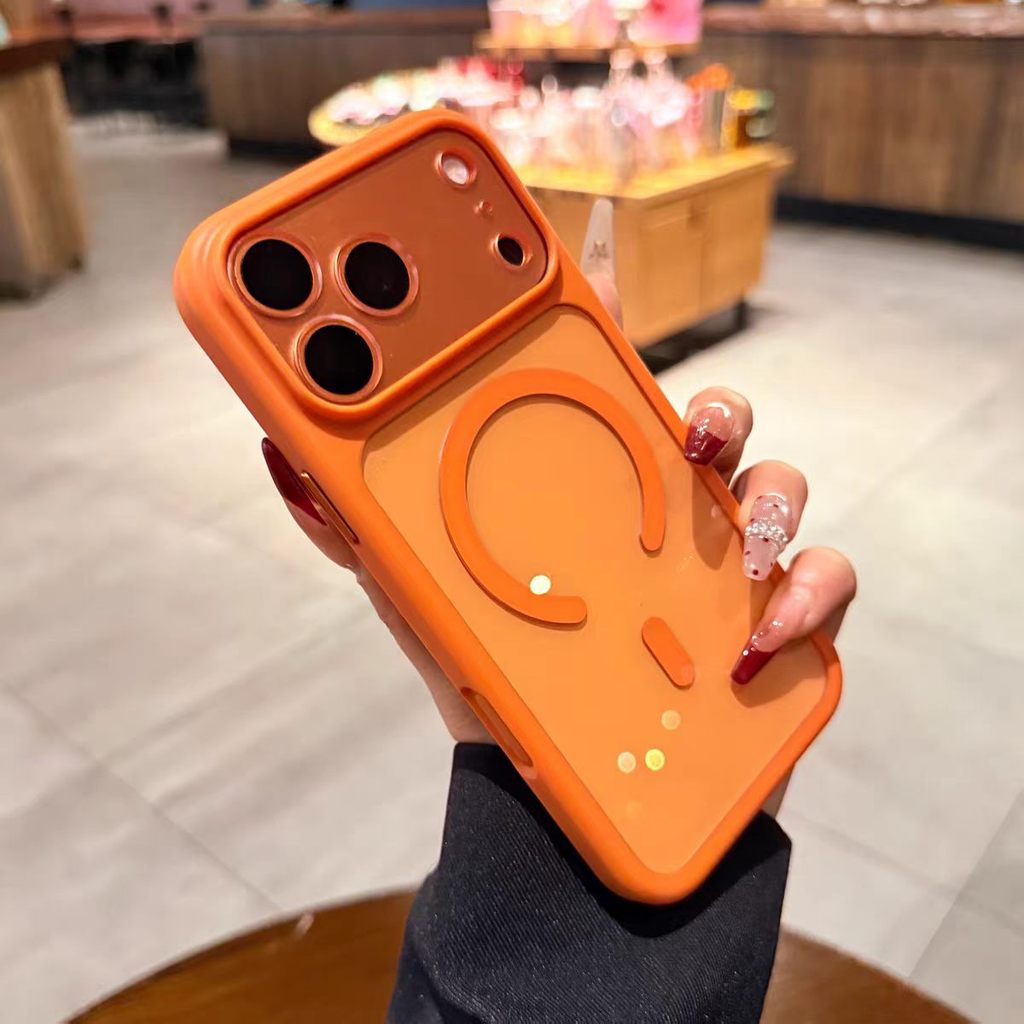 Nút khí / Ốp lưng cứng acrylic trong suốt tương thích cho iPhone 13 pro max 14 pro max 15 pro max 16 pro max 17pro max 17air ốp lưng