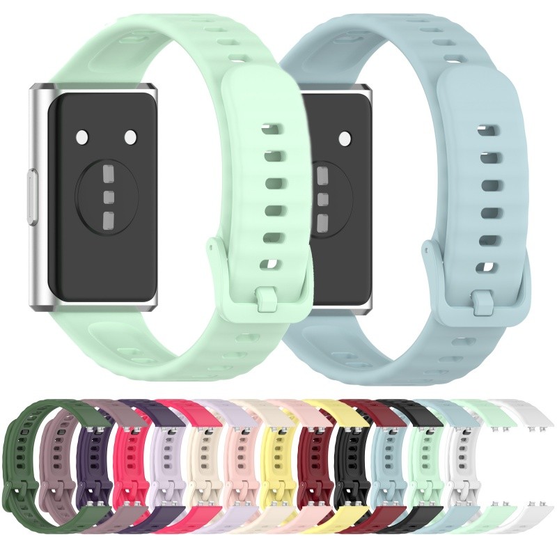Dây Đeo Cho Huawei Band 11 / 11 Pro Dây Đeo Tay Nhiều Màu Sắc Dây Đeo Thay Thế Thể Thao Mềm Dây Đeo Tay Vòng Tay Silicon Mềm Huawei BAND11 11Pro