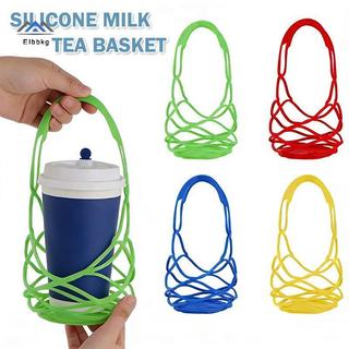 ELBBKG Trà Sữa Rỗng Túi Silicon Có Thể Tái Sử Dụng Túi Đựng Cà Phê Trang Trí Hoàn Hảo Cho Công Sở Du Lịch Và Tặng Mới