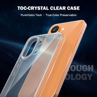 Ốp điện thoại trong suốt Lereach Crystal cho Xiaomi Poco X8 Pro Max X8 Pro Poco X7 Pro Poco X7 Chống sốc siêu mỏng | Chống Trầy Xước