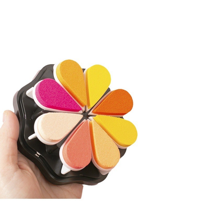 Kim Loại Miếng Lót Mực Handmade Tem Cao Su 36 Màu, Miếng Lót Cánh Hoa JOEF