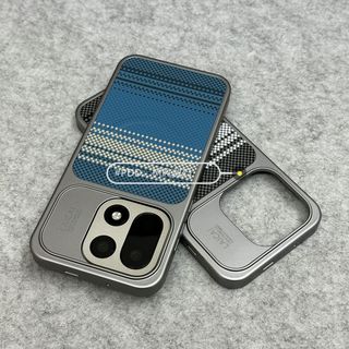 Ốp Điện Thoại Cho One Plus 15 Khâu Họa Tiết Kevlar Mờ Từ Tính Lỗ Lớn Chống Sốc Cứng