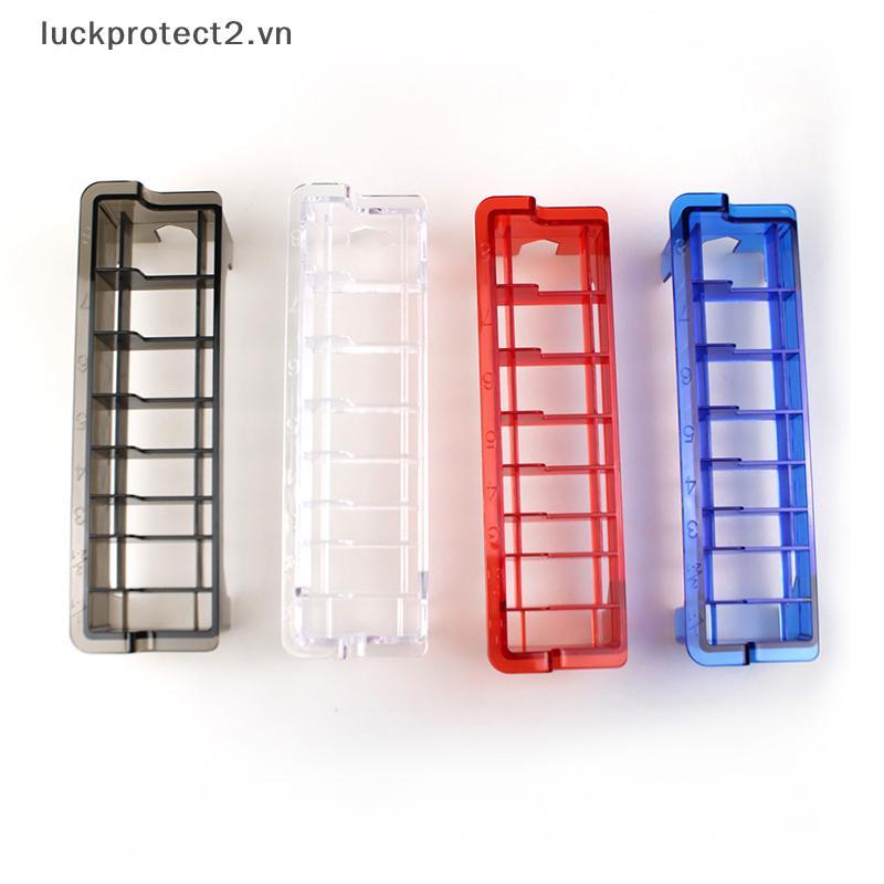 # luckpro # Hộp lưu trữ hướng dẫn bằng nhựa hình chữ nhật đa năng Máy cắt tóc Máy cắt tóc Điện Tông đơ Hộp đựng tổ chức giới hạn.