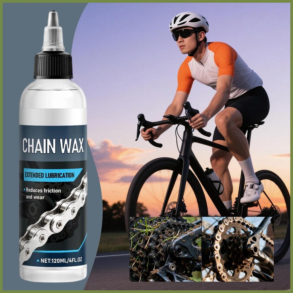 Tẩy Rửa Dây Xích Chain Wax 120ml - Loại Bỏ Dầu Mỡ Hiệu Quả Cho Xe Đạp Và Máy Móc
