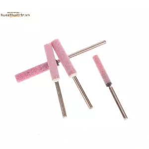 TRTR 10 Chiếc Cưa Xích Mài Đá Tập Tin 4 / 4.8 / 5.5 / 6 Mm Dây Xích Cưa Mài Bộ Đánh Bóng Kim Loại Máy Mài Cưa Xích Đá VN