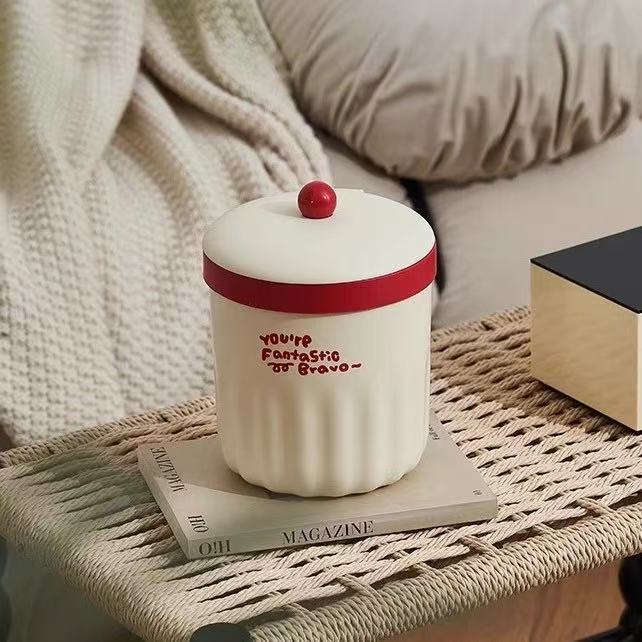 Phong Cách Để Bàn Thùng Rác Thời Trang Phòng Khách Dễ Thương Vỏ sò Nhỏ Thùng Rác Hộ Gia Đình Đồ lặt vặt Thùng Chứa Mini 26.1.7 YZT3