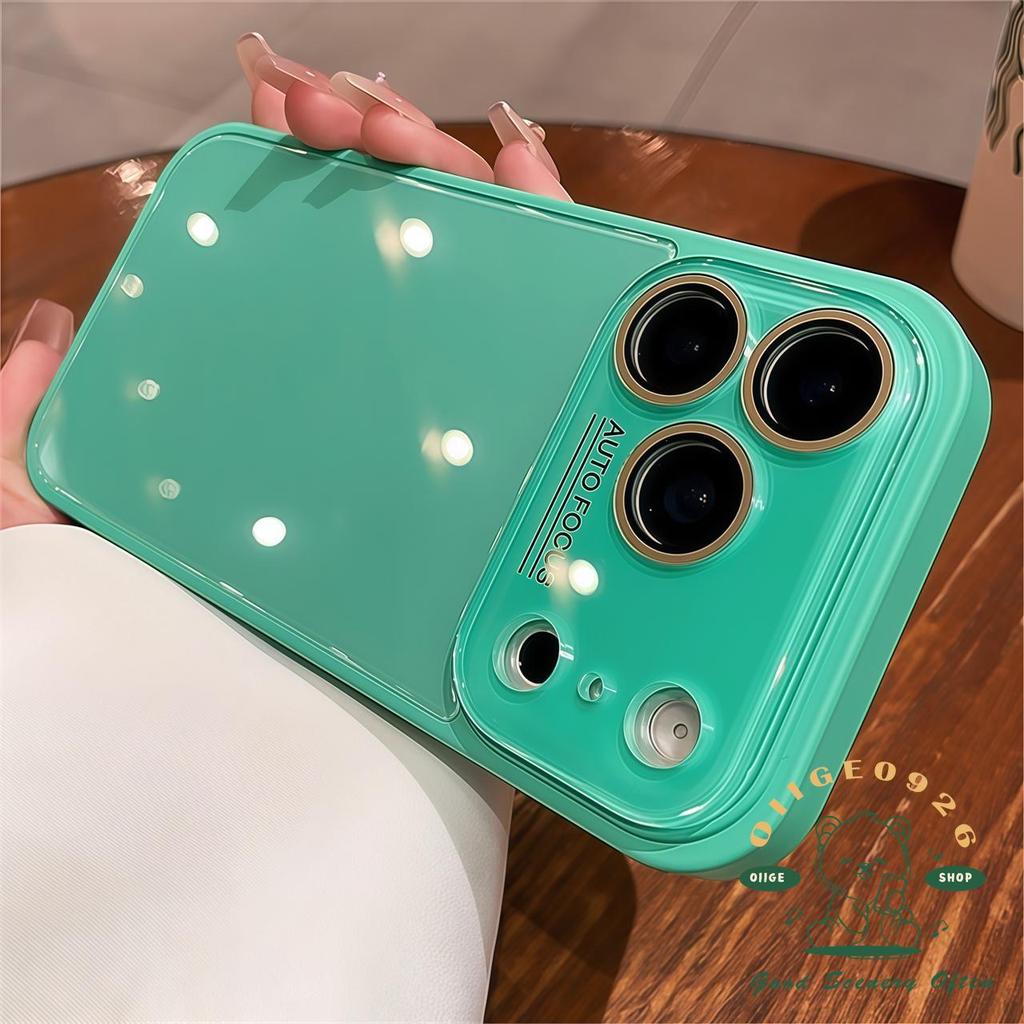 【 Ốp lưng iPhone17 】 Vỏ kính màu đỏ năm mới 2026 Vỏ điện thoại iphone17 Pro Max 16 15 14 13 cho vỏ iPhone Vỏ mềm silicon TPU chống sốc