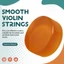 25G Erhu Rosin Violin Rosin Trong Suốt Màu Vàng Rosin Handmade Tròn Cho Violin Viola Cello Dây Nơ