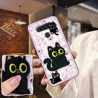 Thiết Kế Thời Trang Ốp Lưng Mềm Ốp Lưng Điện Thoại LG K51 / Phản Quang / L555DL Miếng Dán Vải Bảo Vệ Bền Sang Trọng Chống Sốc Dễ Thương Chống Va Đập Silicon Bọc Toàn Bộ Túi Điện Thoại Chống Bụi 3D Chống Thấm Nước