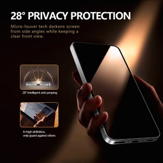 Kính HD chống gián điệp Lereach cho Samsung Galaxy A56 A55 A36 A35 Bảo vệ màn hình Buồng không bụi Chống riêng tư Phim kính cường lực chống vân tay