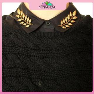 MYPANDA - Trâm cài lá cây tinh tế, phù hợp với áo sơ mi và vest