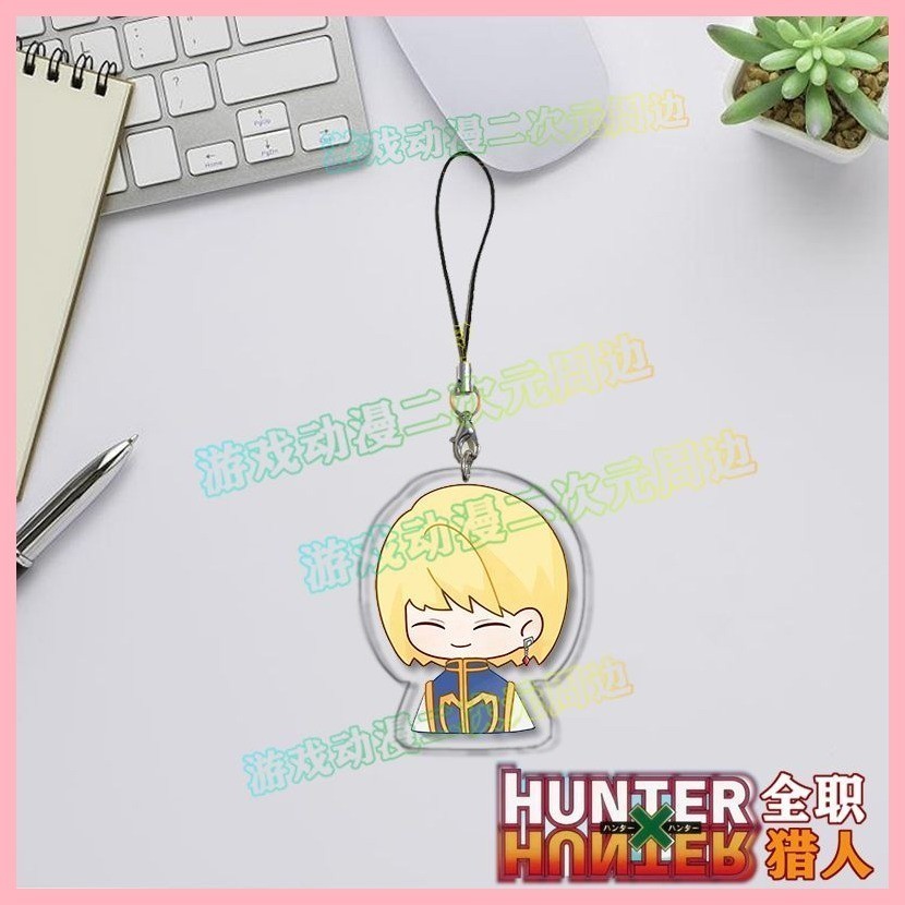 Móc khóa HUNTER x HUNTER GON · FREECSS Killua Zoldyck Kurapika Hisoka HUNTER Toàn thời gian Dây chuyền điện thoại di đ
