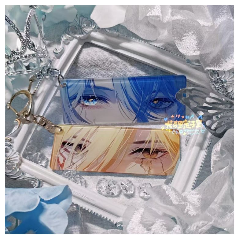 Phainon Anime Keychain Women Honkai Star Rail Acrylic Key Chain Man Mydei Key Ring  Friend Gift