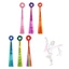 6 Ruy băng khiêu vũ thể dục dụng cụ cầm tay Streamers Nhịp điệu thể dục Trang trí khiêu vũ cho lễ hội và thực hành