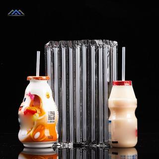 ELBBKG 500 Chiếc DIY Ống Hút Nhựa Dùng Một Lần Ngắn Trong Suốt Nhọn Mỏng Ống Hút Uống Hàng Hóa Phụ Kiện Nhà Bếp Mới