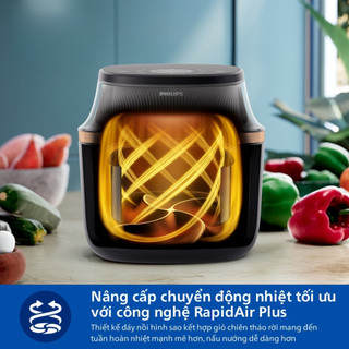 Nồi chiên không dầu Philips NA342/00 7.2 lít | Bảo hành 24 tháng