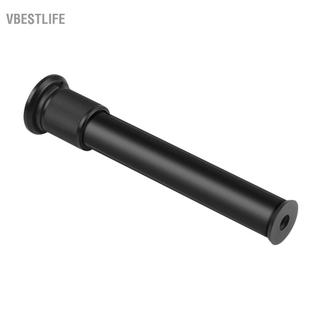 VBESTLIFE Thanh cực mở rộng bằng hợp kim nhôm có thể mở rộng 19-31cm Giao diện phổ biến 1/4 inch 3/8 inch với 2 vít chuyển đổi 1/4 đến 3/8 cho máy ảnh DSLR SLR Ổn định chân máy đầu bóng