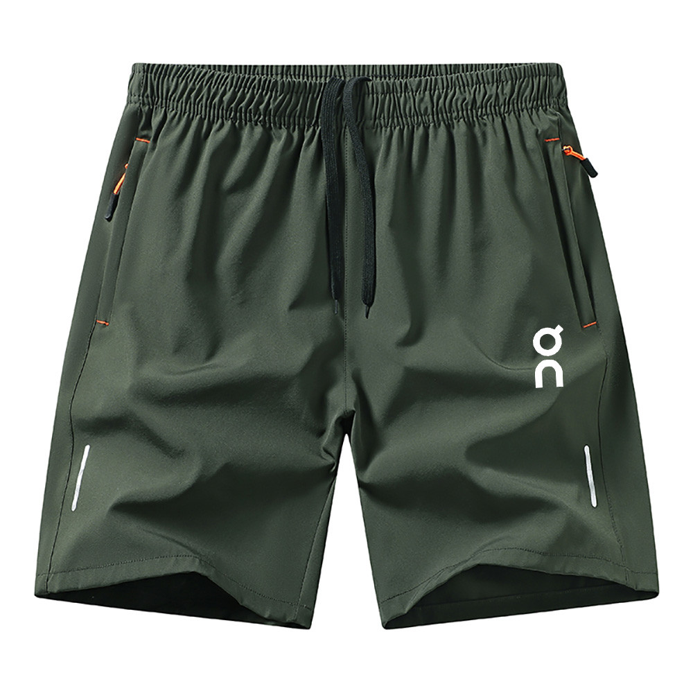 Quần short chạy bộ thể thao thoáng khí khô nhanh cho nam