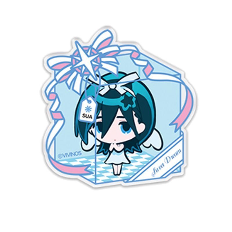 Alien Stage Gift Box Series Anime Keychain Women Ivan Till Acrylic Key Chain Man Sua Mi