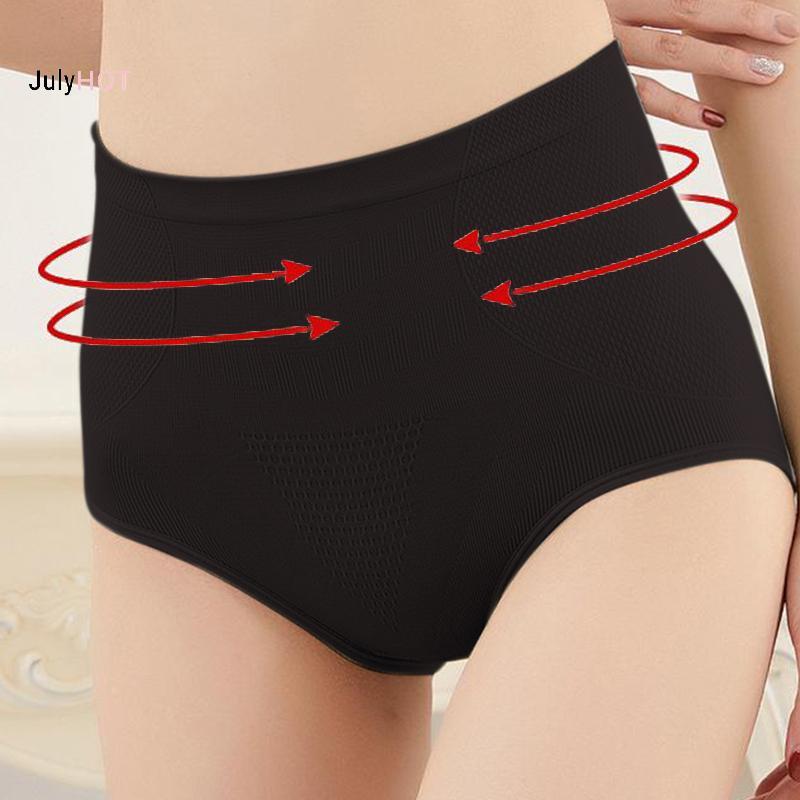 Quần lót kiểm soát eo cao cho phụ nữ sau sinh, làm từ cotton nguyên chất kháng khuẩn giúp định hình cơ thể