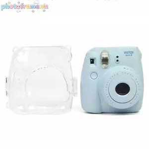 Photoframe Fujifilm Instax Mini 8 / 8 + 9 Phim Máy Ảnh Tức Thì Trong Suốt Vỏ Cứng Túi Vỏ VN