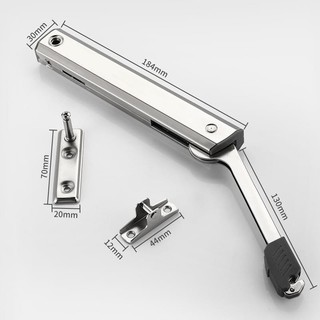 Tay nâng hạ cánh tủ thủy lực mini điều chỉnh lực đẩy Tay nâng hạ / Tay đẩy,Thủy Lực Mềm (Có Đệm),Cho cánh lật (tủ, bàn)