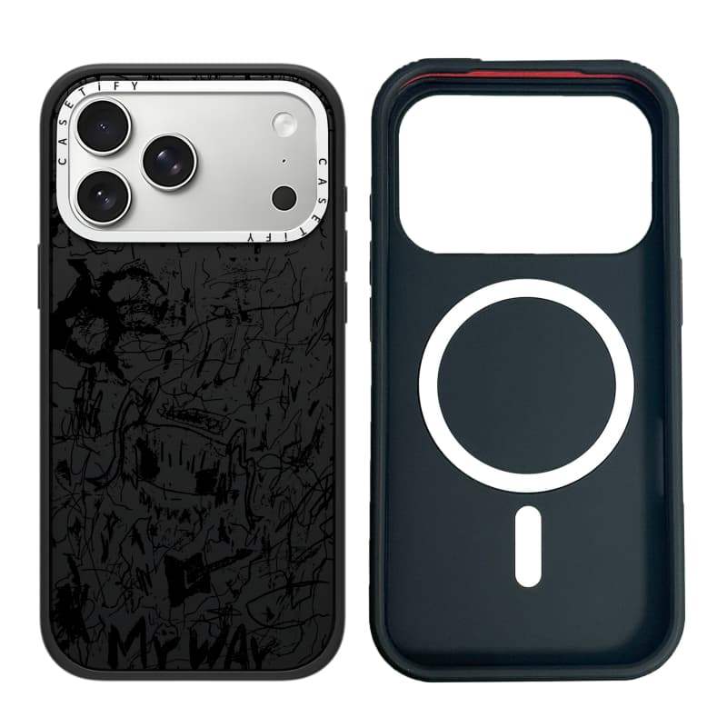 CASECASE X Đen My Way Case Màu Trắng Camera Ring Edition Matte Đen Cứng Hút Từ Tính Tác Động Dành Cho Apple IPhone 13 14 15 16 17 Pro Max Air Plus Có Hộp